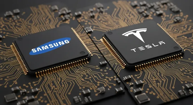 chips samsung y tesla