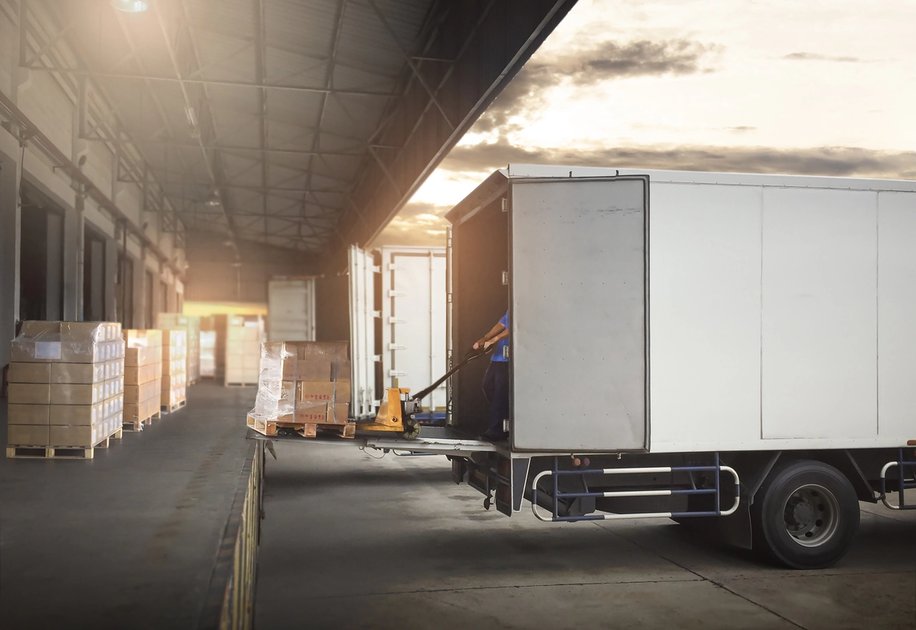 loading truck