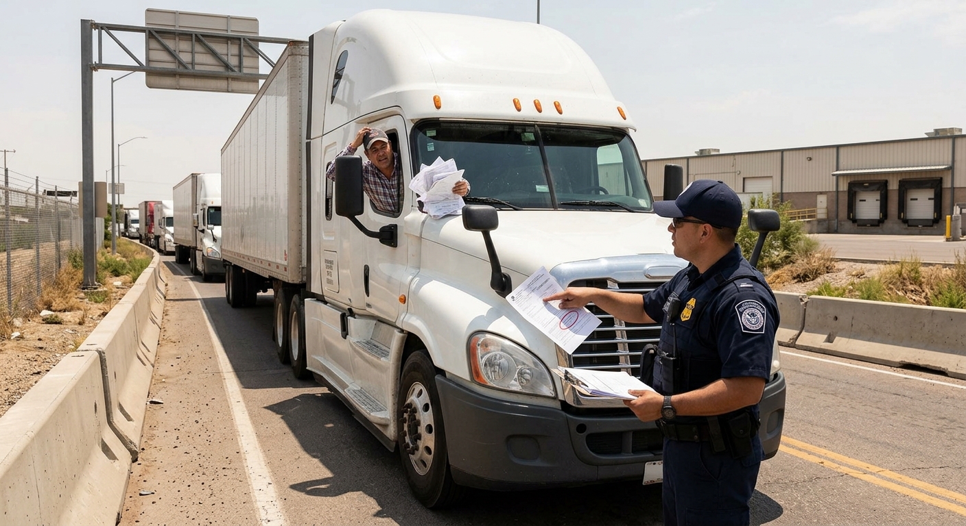 7 errores de documentación que detienen una unidad en carretera (y cómo evitarlos)