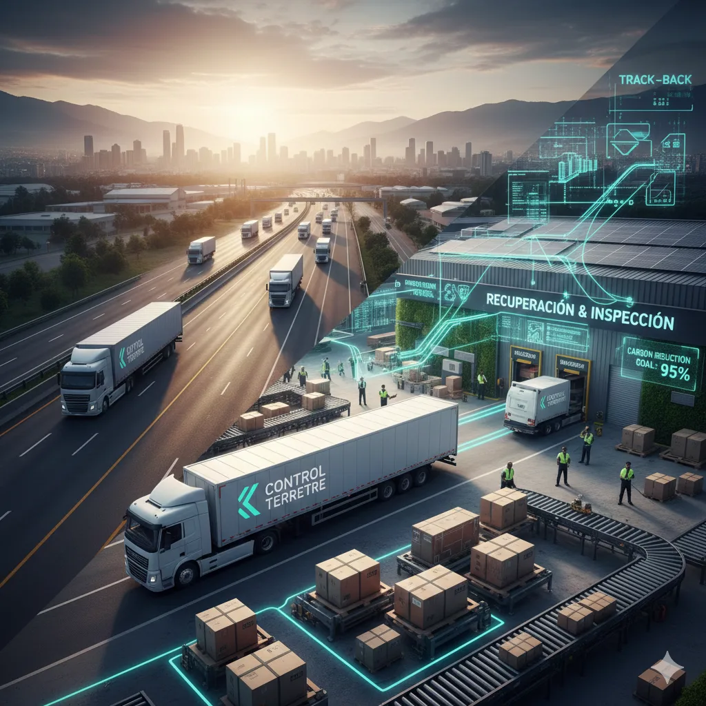 부메랑 효과: 2026년 화물 운송의 과제인 역물류 - Transporte Nacional | Control Terrestre Blog