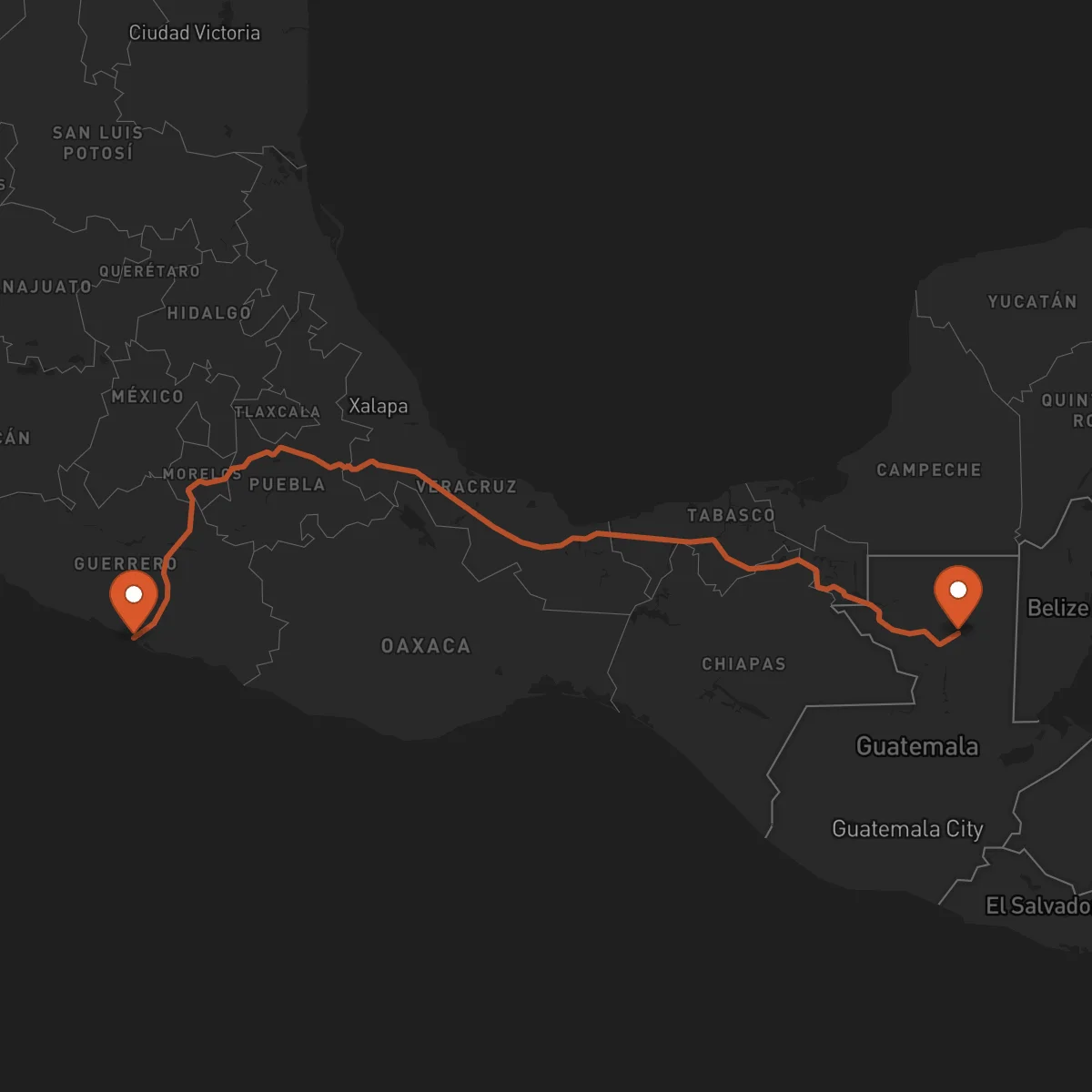 Ruta Acapulco - Flores