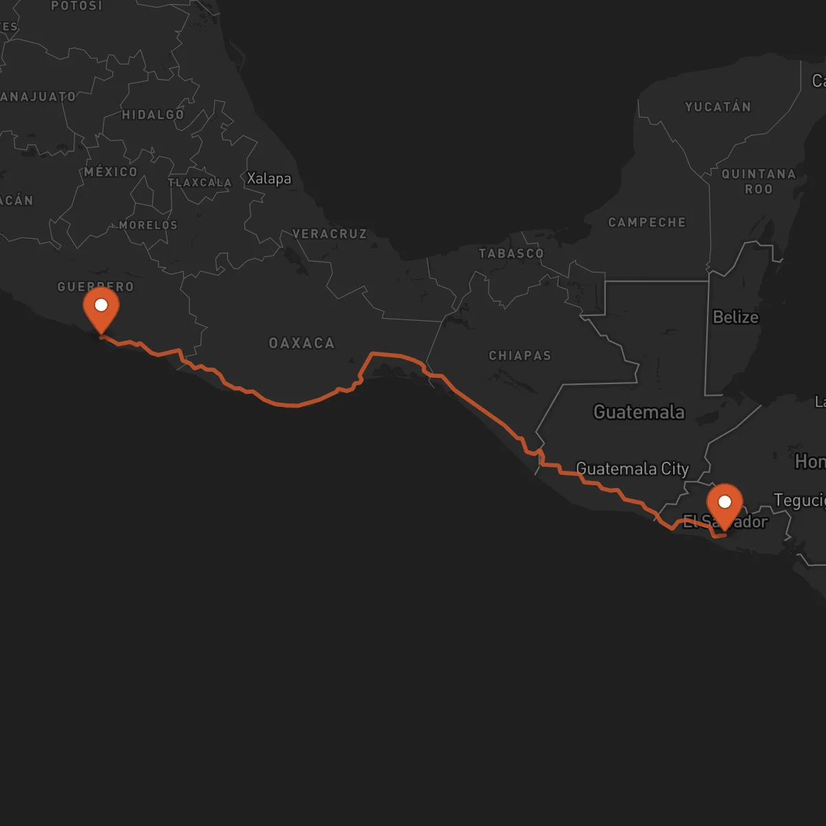 Ruta Acapulco - Zacatecoluca