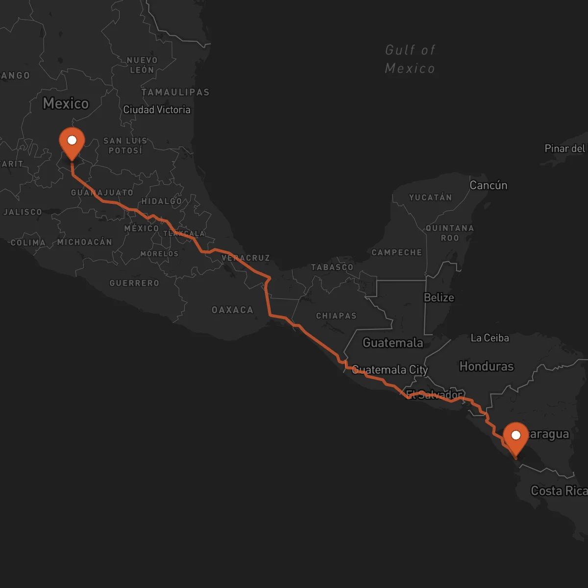 Ruta Rivas - Aguascalientes