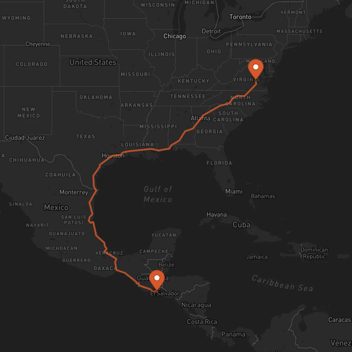 Ruta Ahuachapán - Richmond