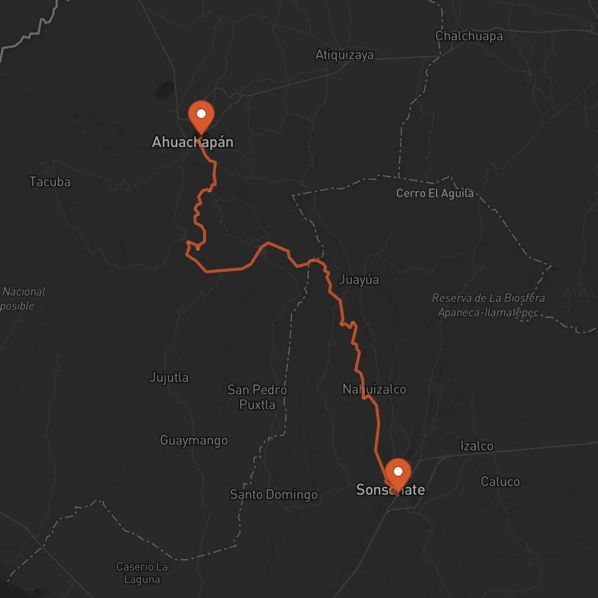 Ruta Ahuachapán - Sonsonate