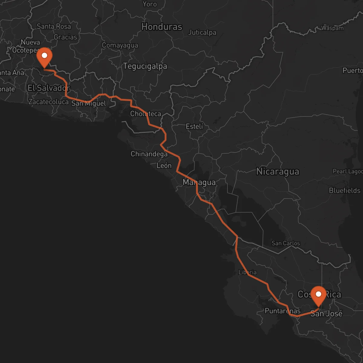Ruta Chalatenango - Alajuela