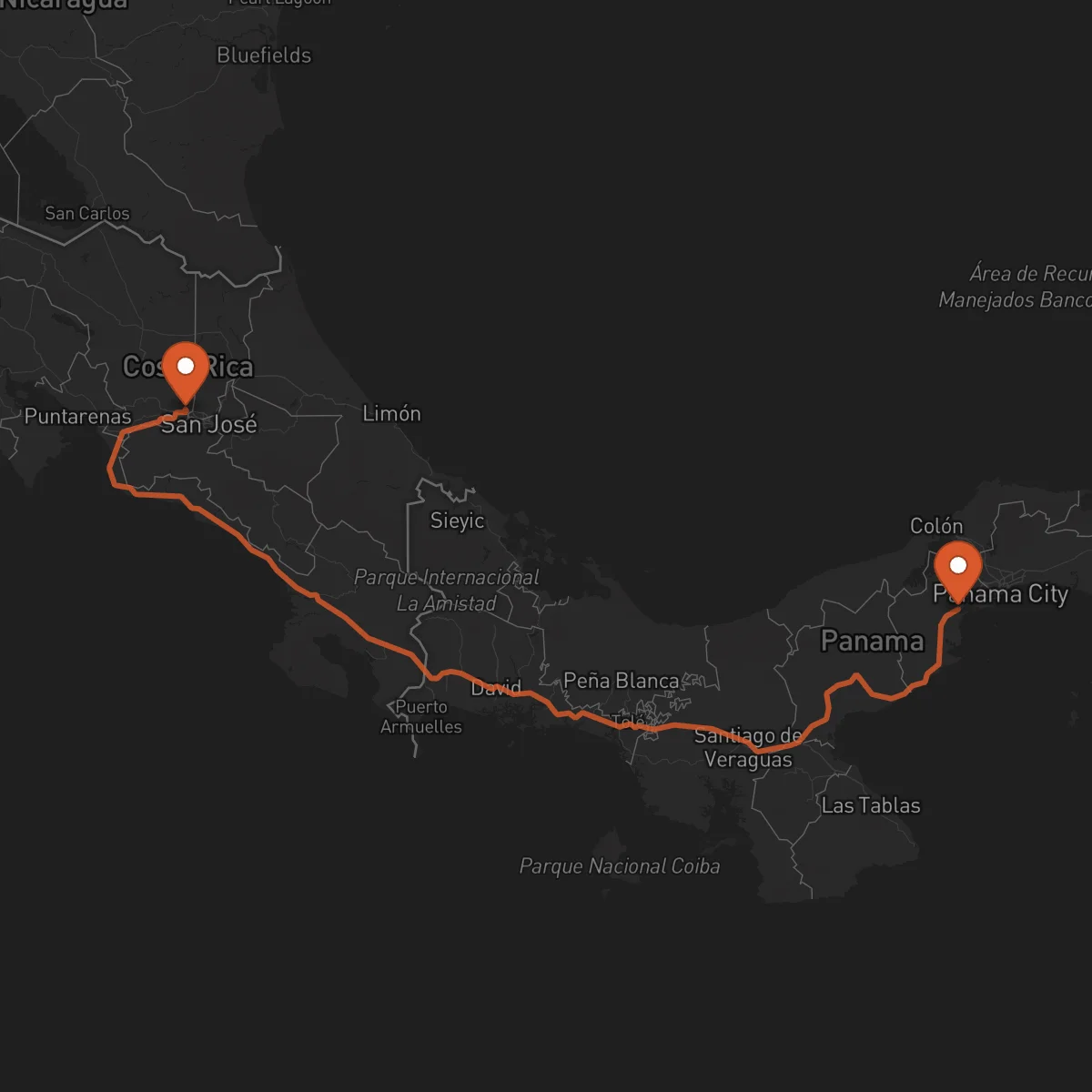Ruta Alajuela - La Chorrera