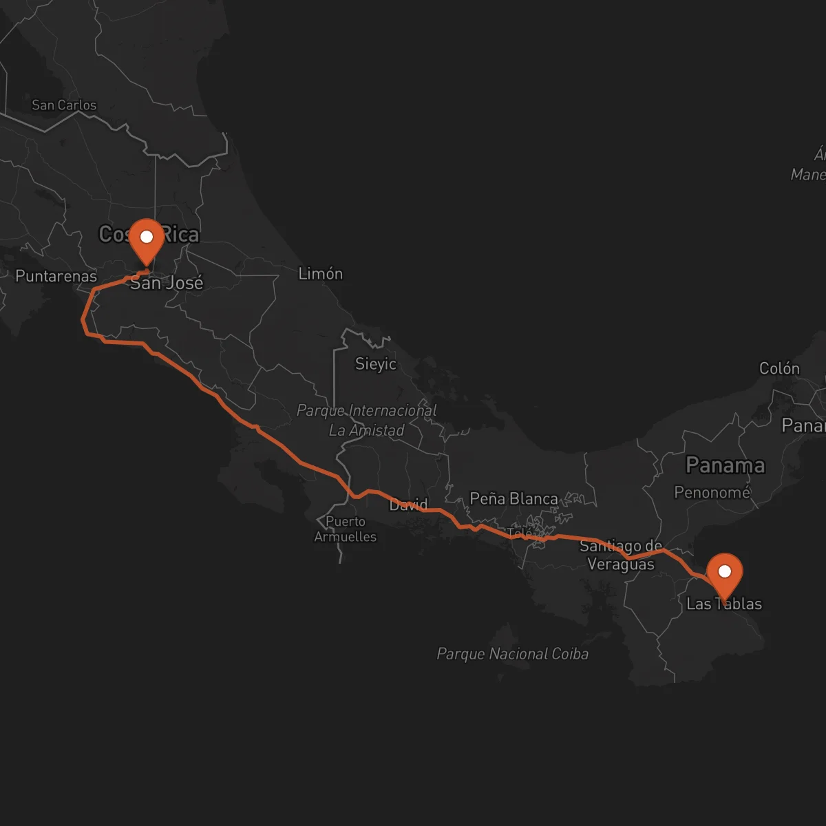 Ruta Alajuela - Las Tablas