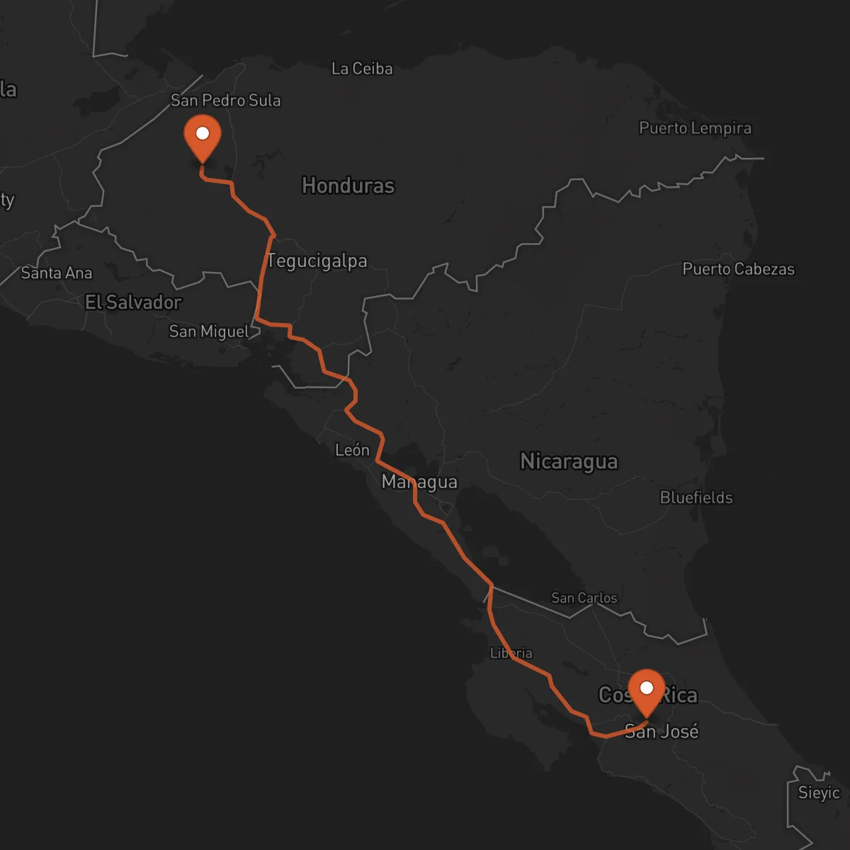 Ruta Alajuela - Santa Bárbara