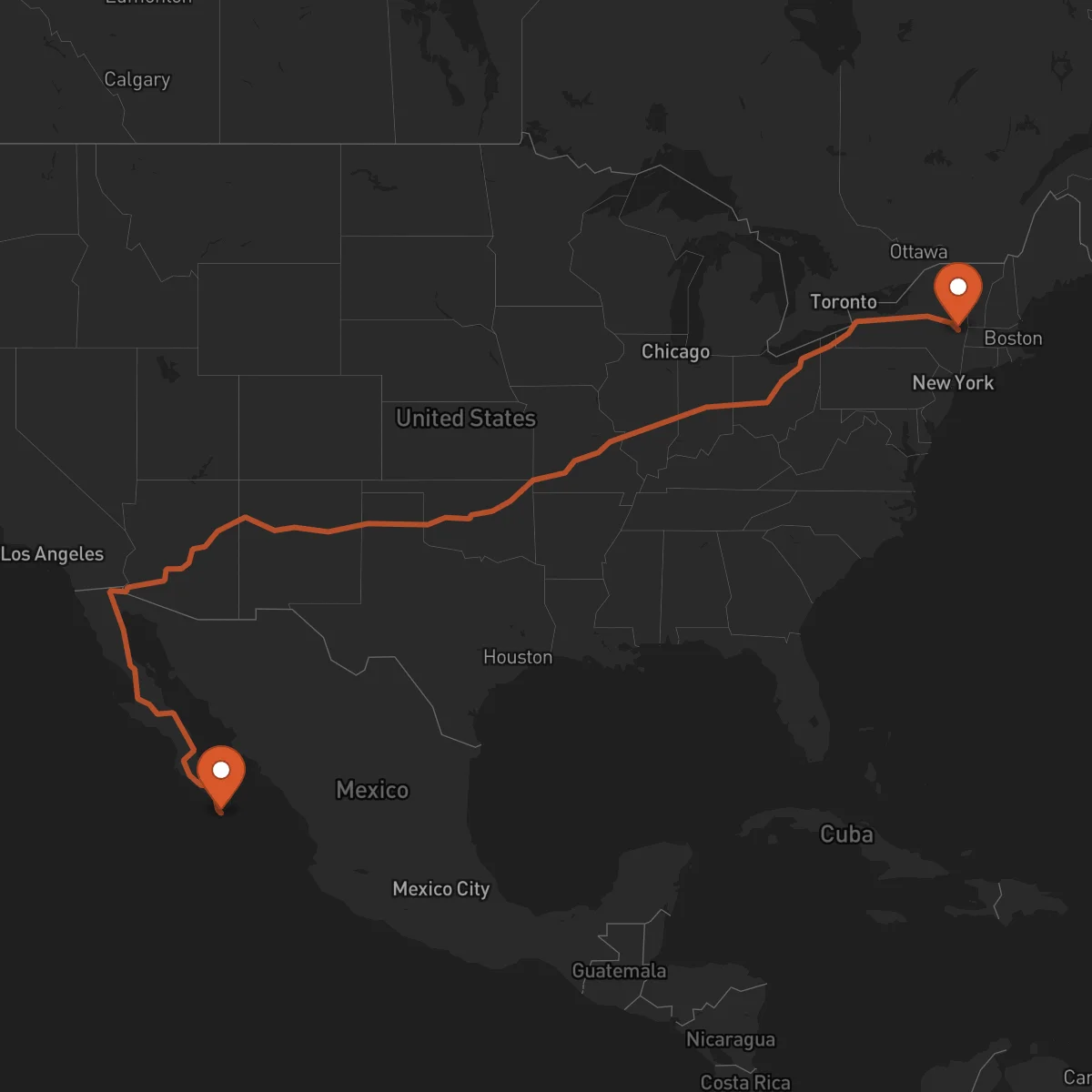 Ruta Los Cabos - Albany