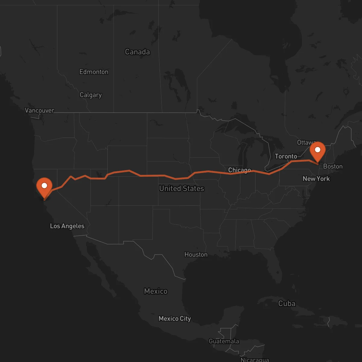 Ruta Albany - Oakland