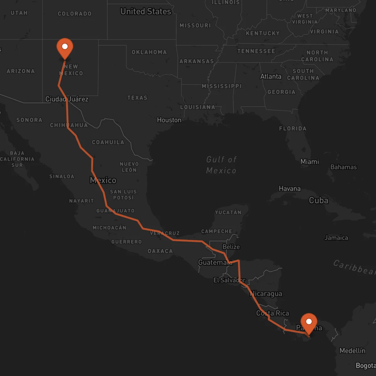 Ruta Albuquerque - Las Tablas