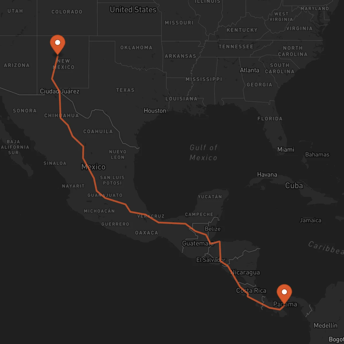 Ruta Penonomé - Albuquerque
