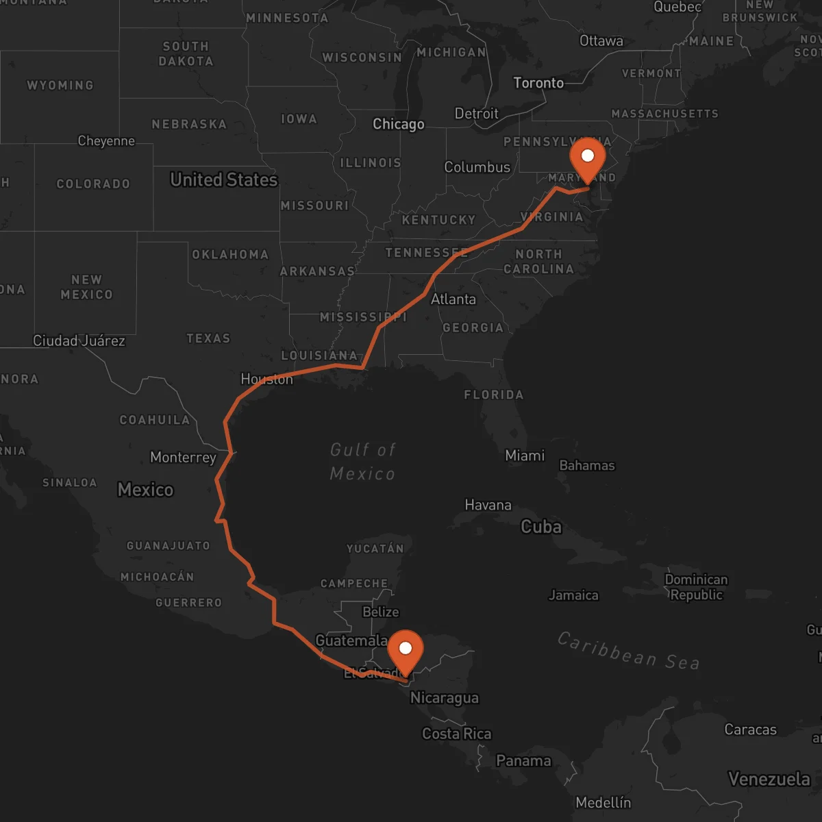 Ruta Choluteca - Annapolis