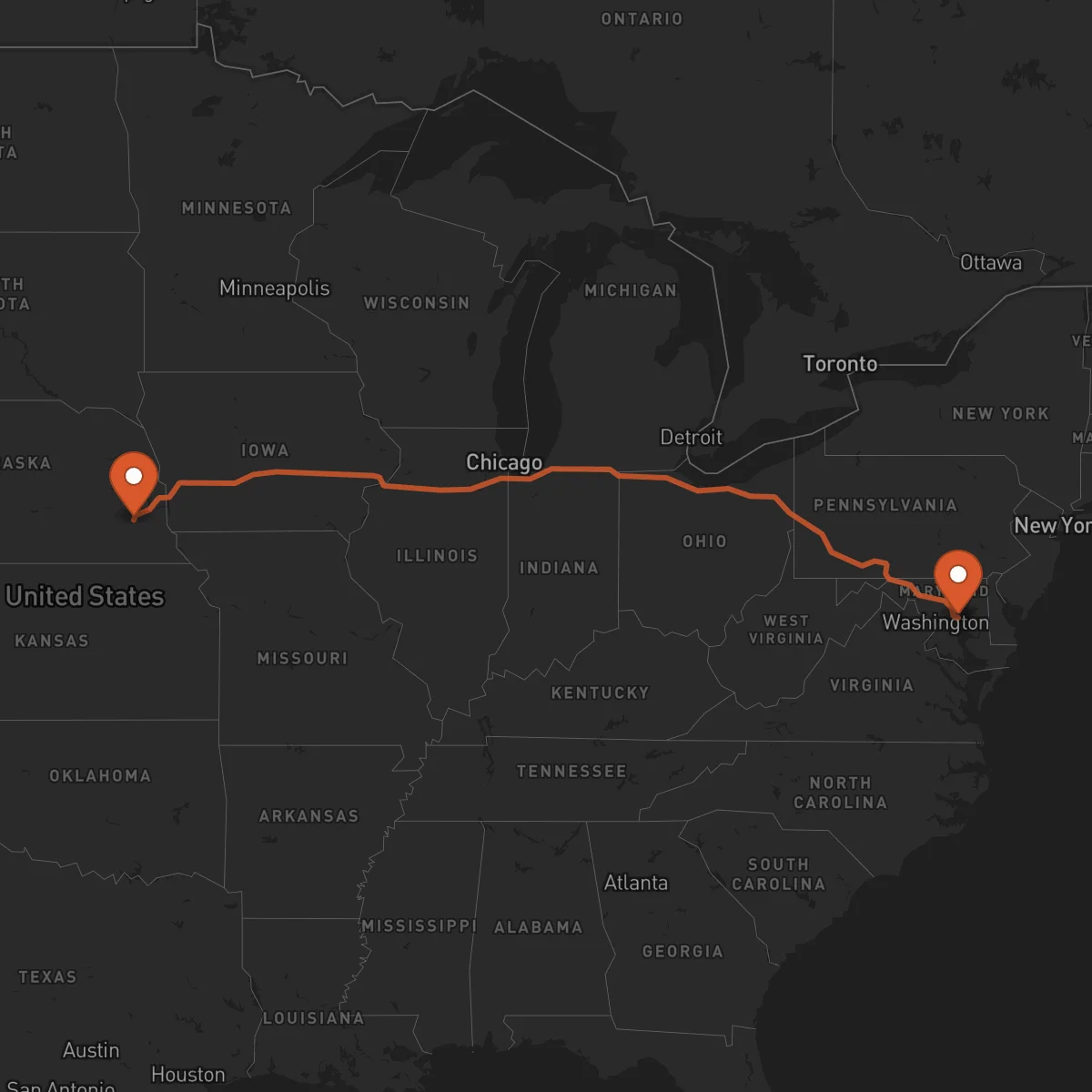 Ruta Lincoln - Annapolis