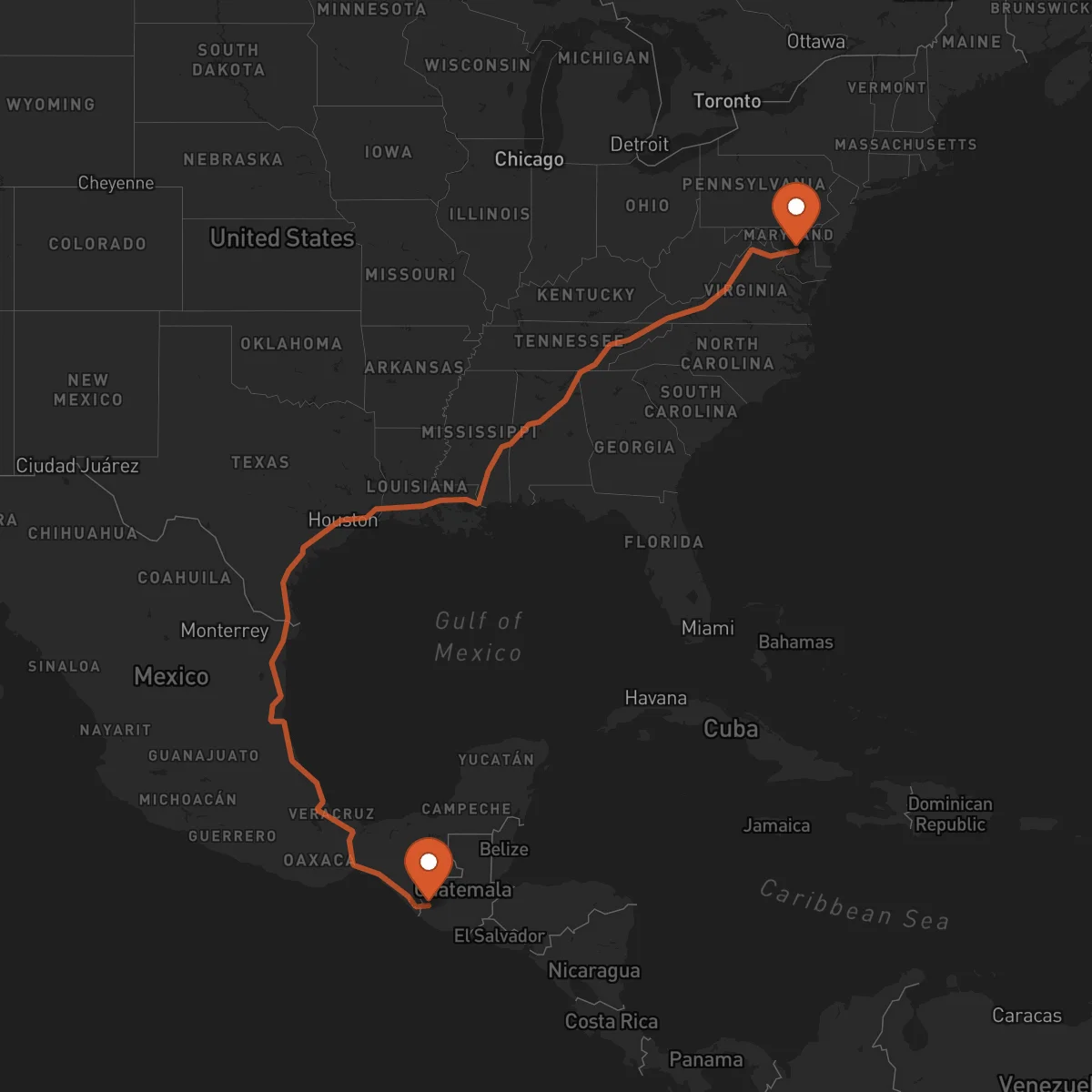 Ruta Annapolis - San Marcos