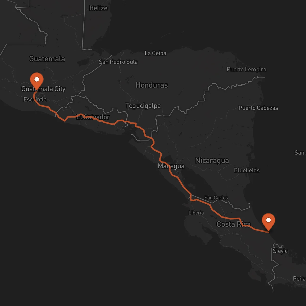 Ruta Limón - Antigua Guatemala