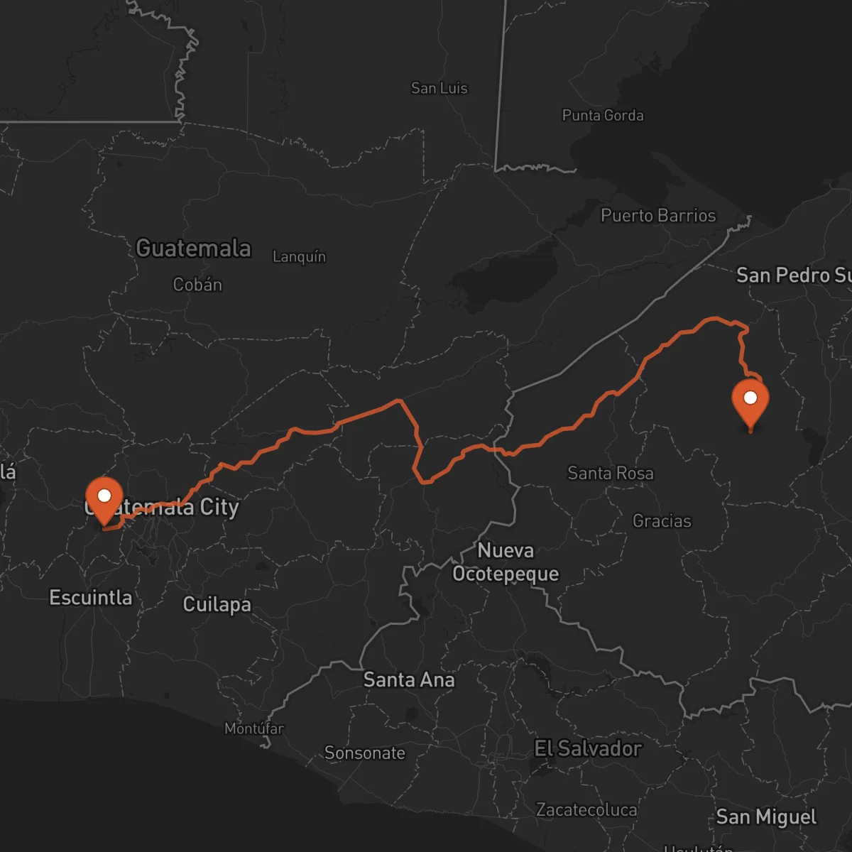 Ruta Santa Bárbara - Antigua Guatemala