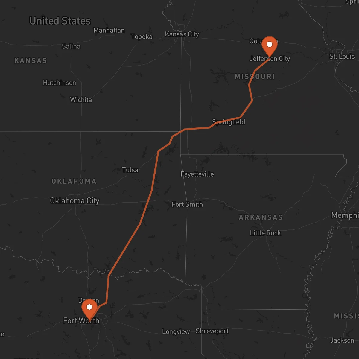 Ruta Arlington - Jefferson City