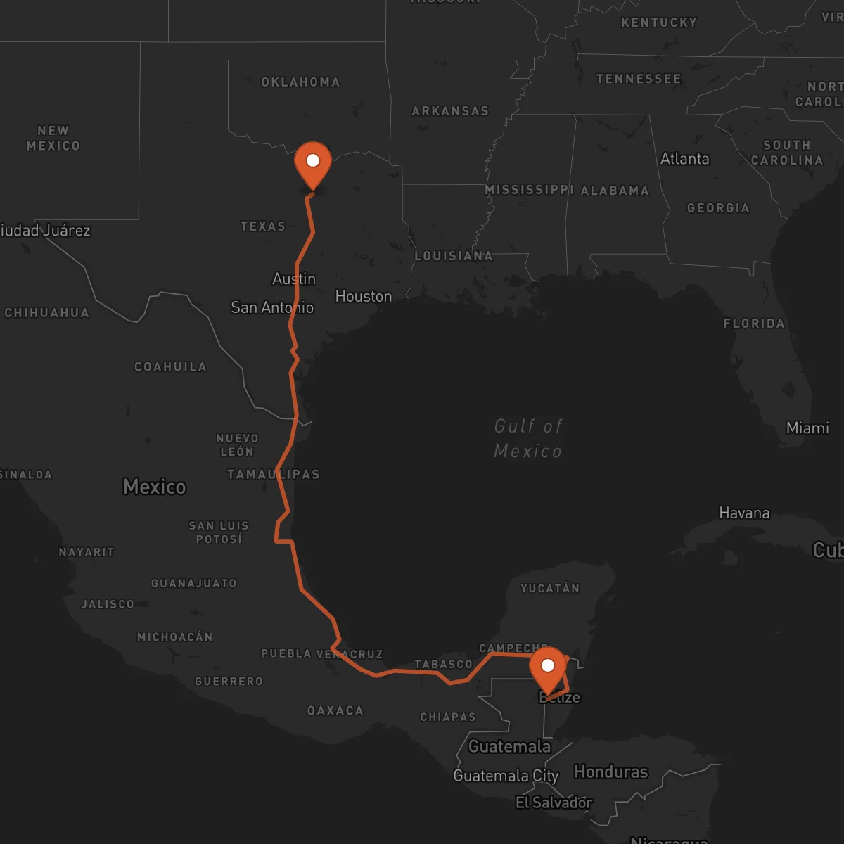 Ruta San Ignacio - Arlington