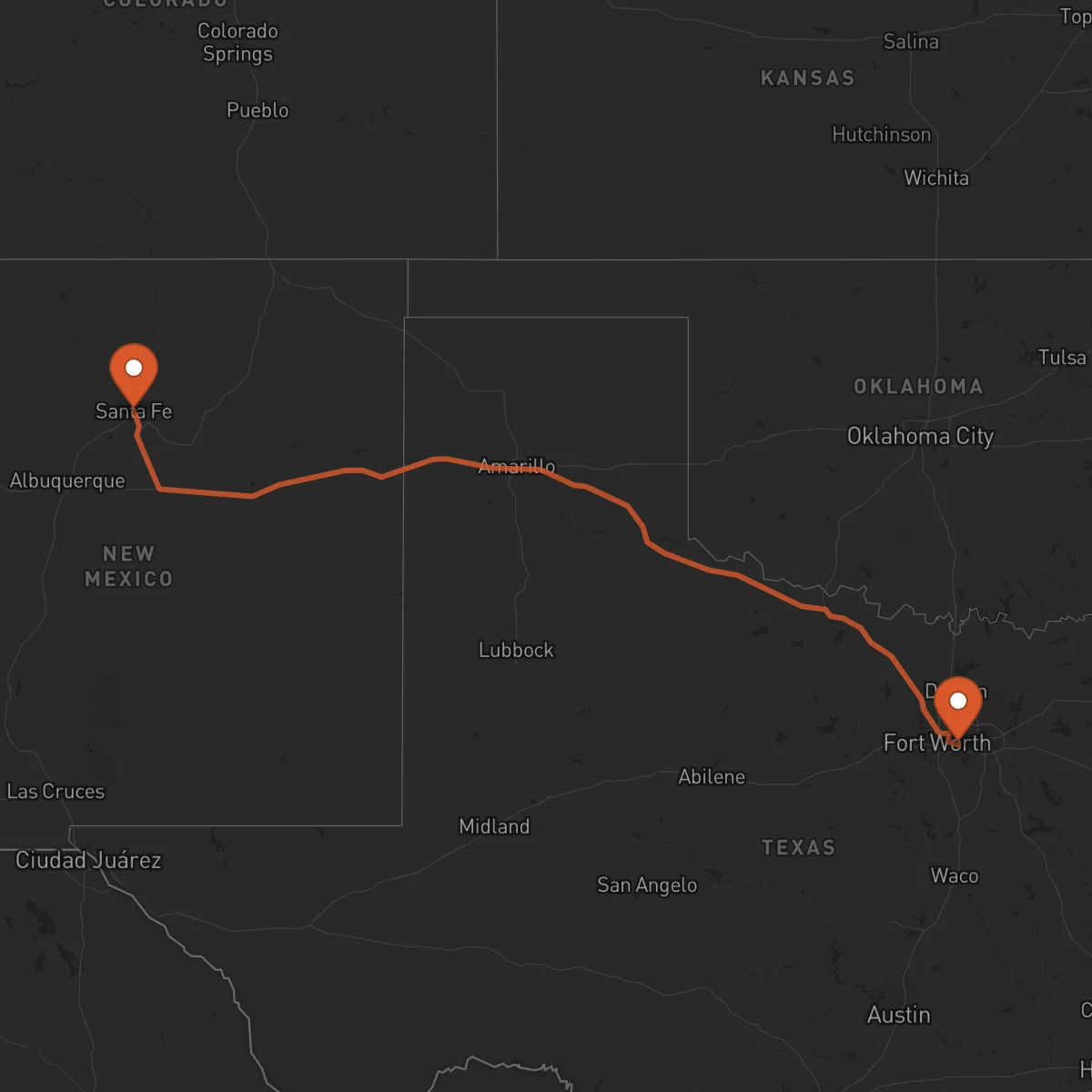 Ruta Santa Fe - Arlington