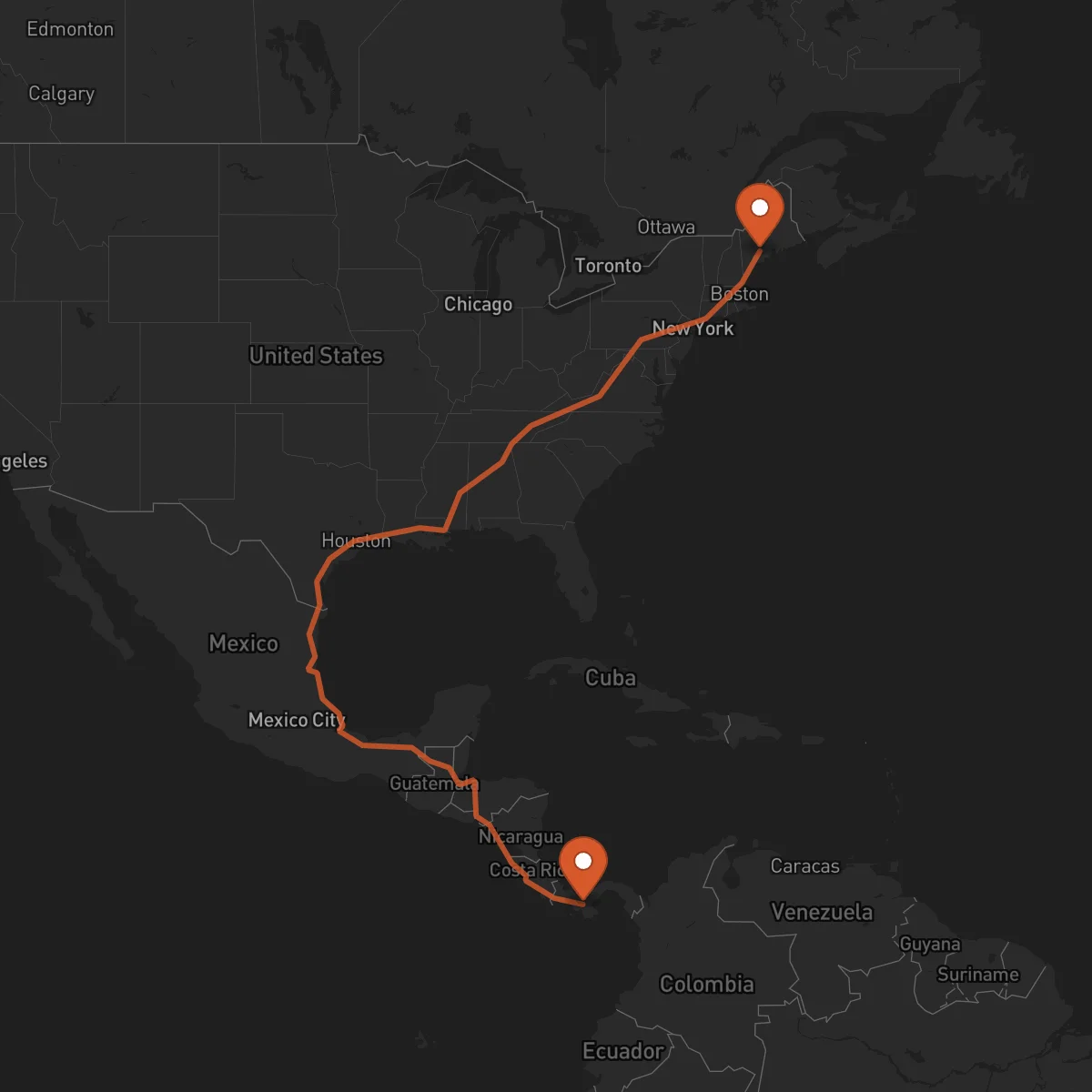 Ruta Santiago de Veraguas - Augusta