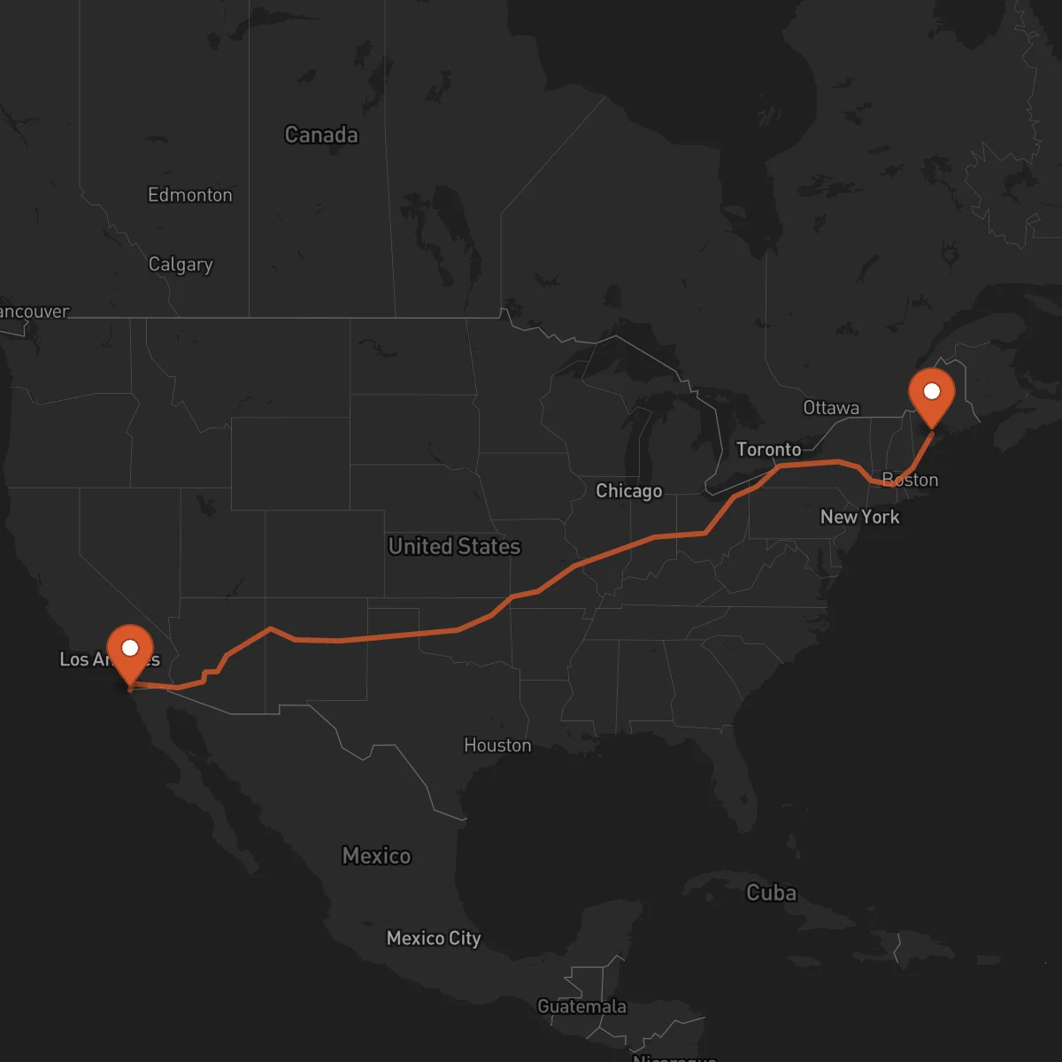 Ruta Tijuana - Augusta