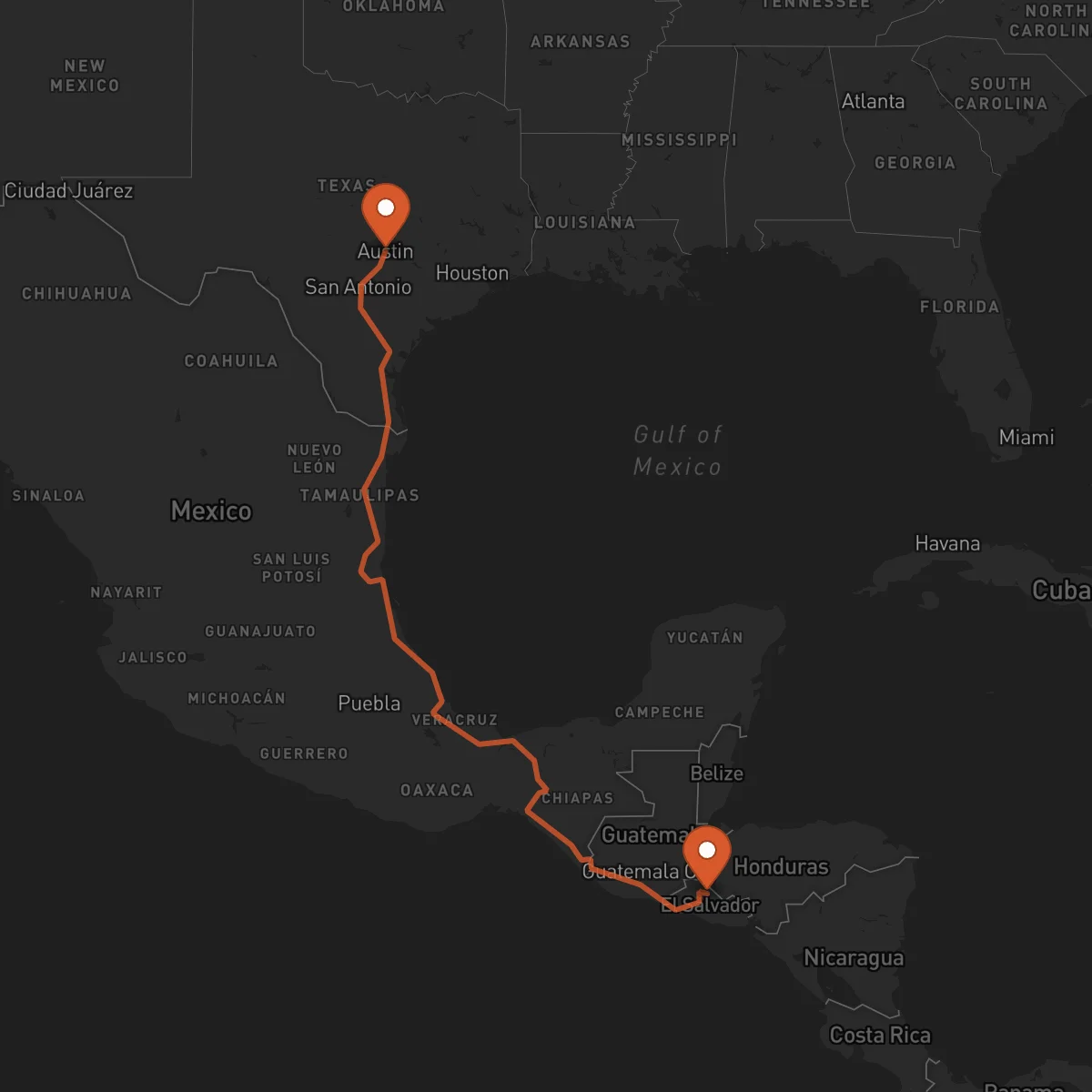 Ruta Austin - Chalatenango