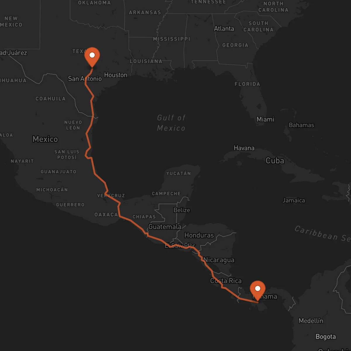 Ruta Santiago de Veraguas - Austin
