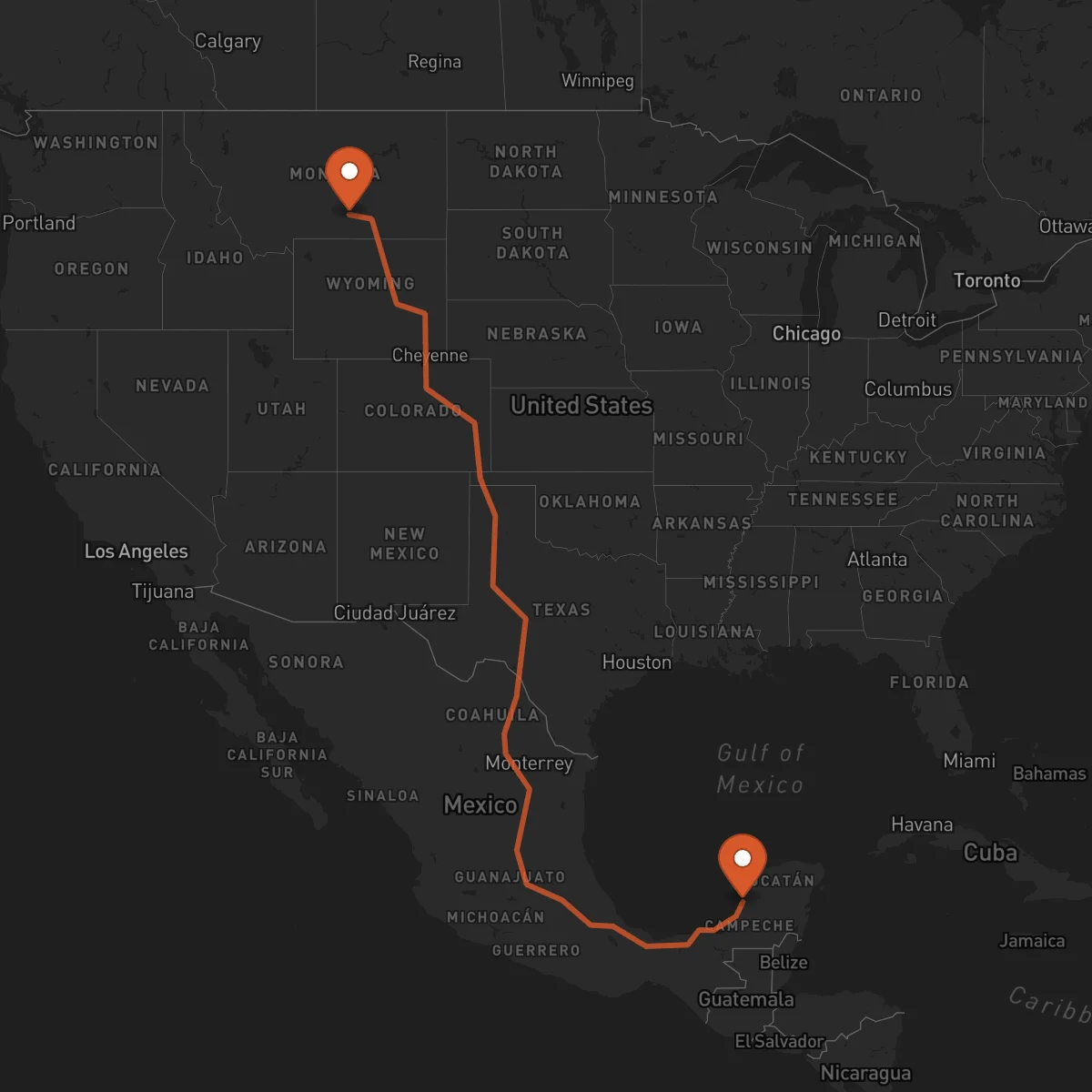 Ruta Billings - Campeche