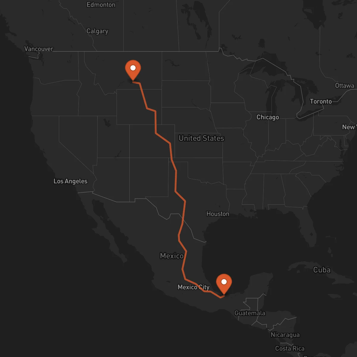Ruta Billings - Coatzacoalcos
