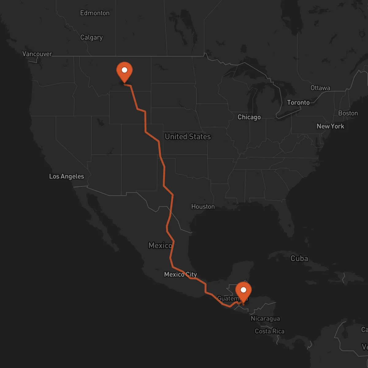 Ruta Gracias - Billings