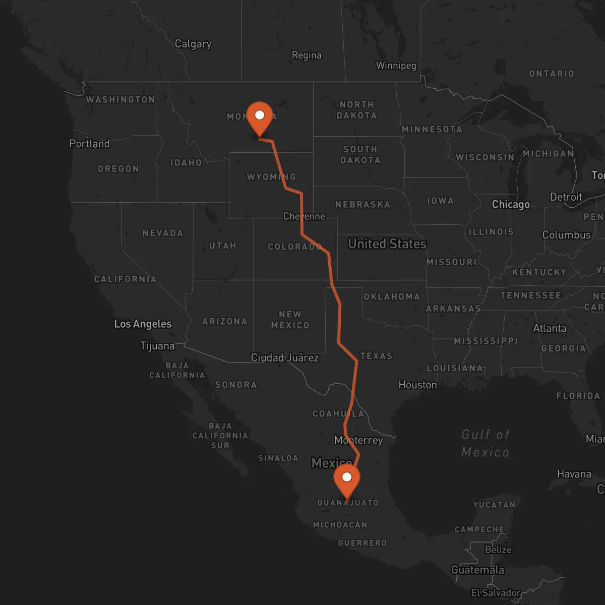 Ruta Guanajuato - Billings