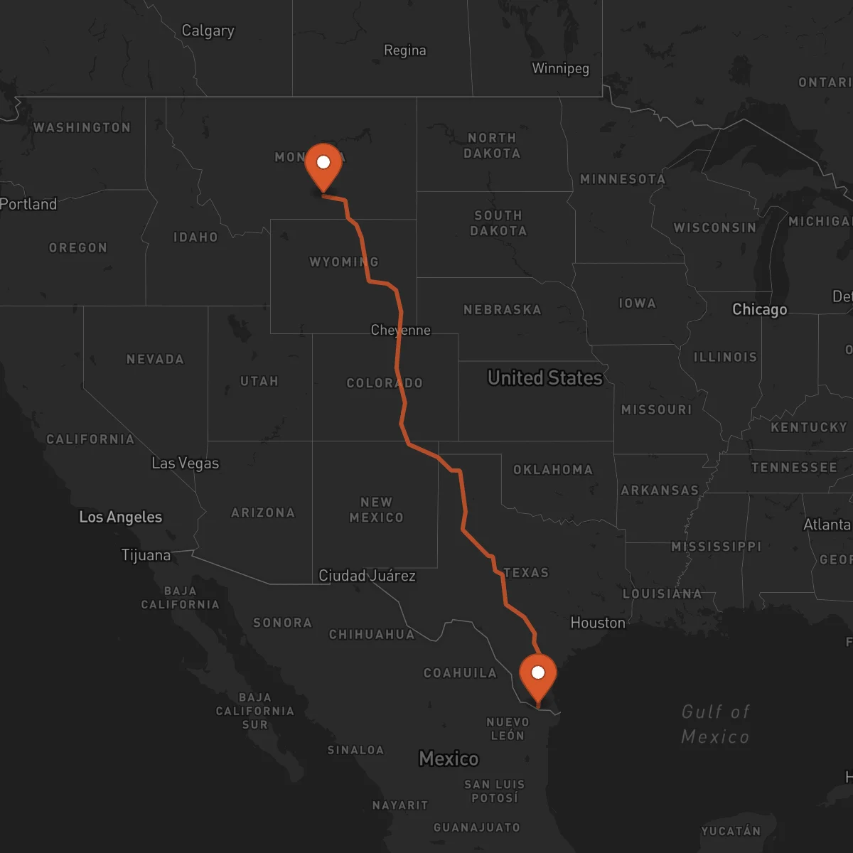 Ruta McAllen - Billings