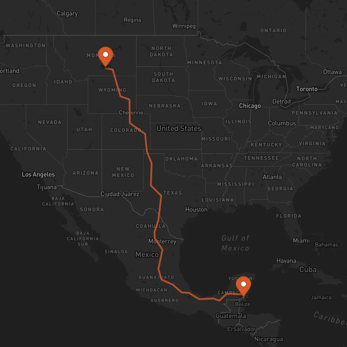 Ruta Billings - Orange Walk Town