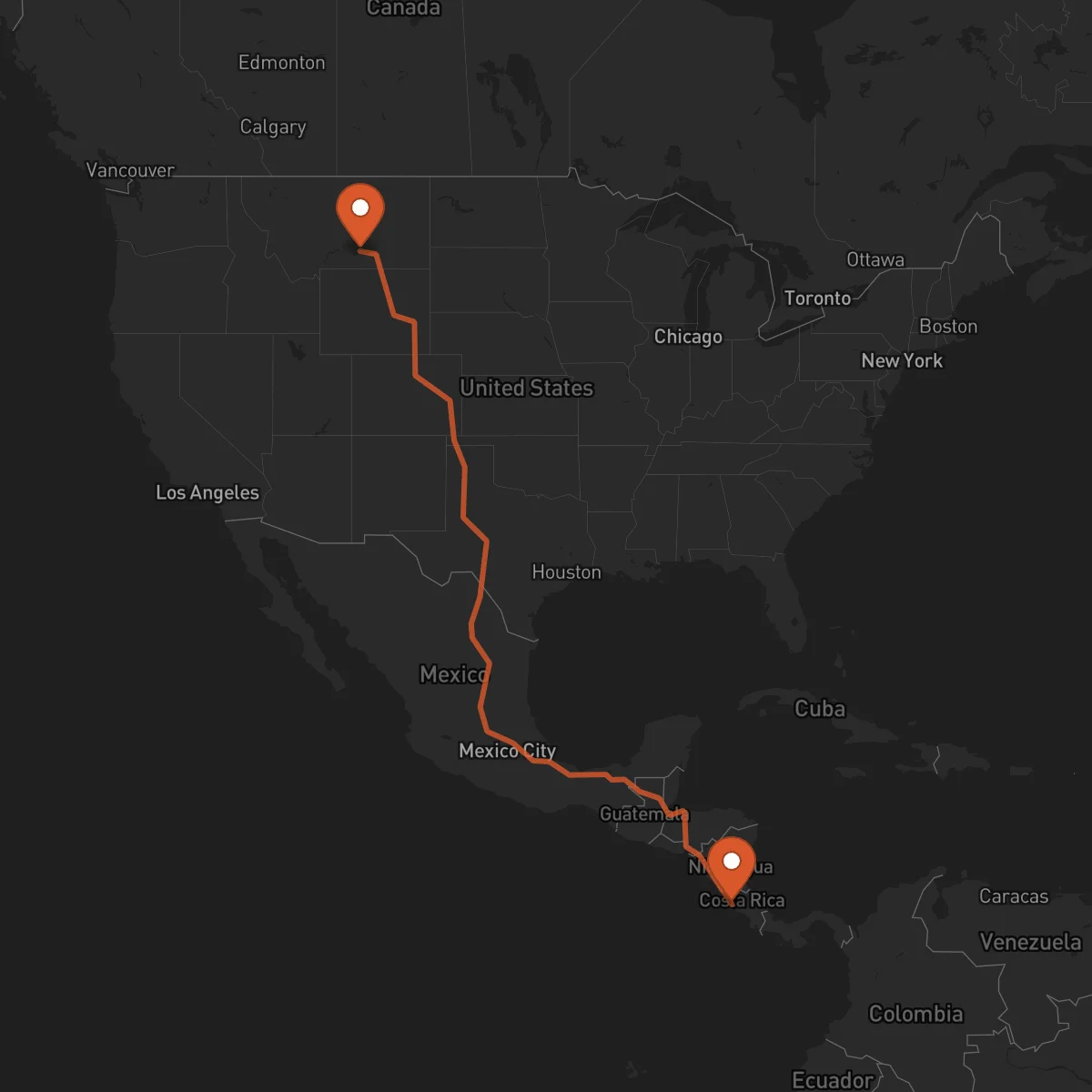 Ruta Billings - Puntarenas
