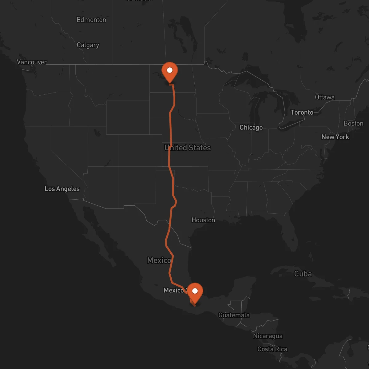 Ruta Bismarck - Oaxaca de Juárez