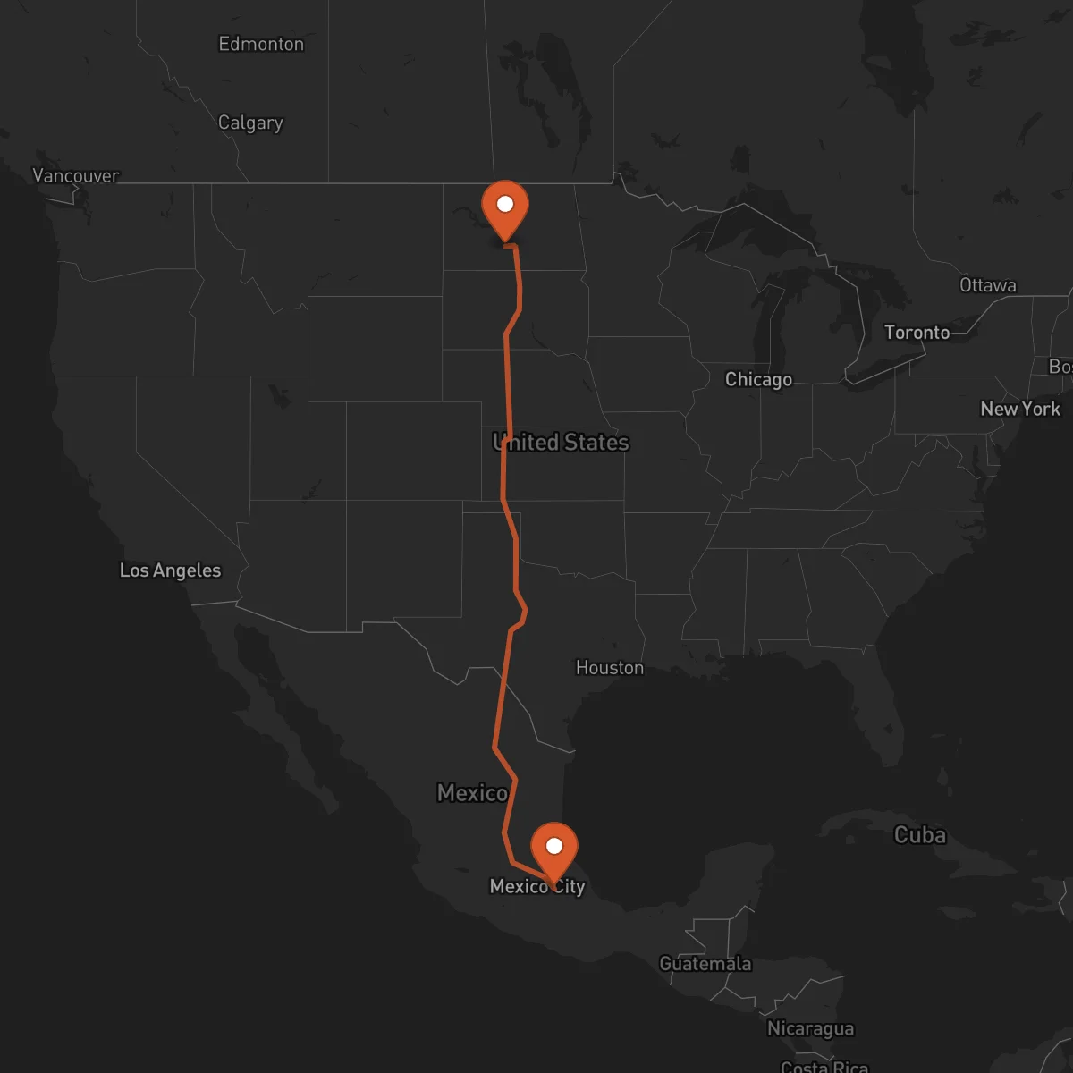Ruta Bismarck - Tlaxcala de Xicohténcatl