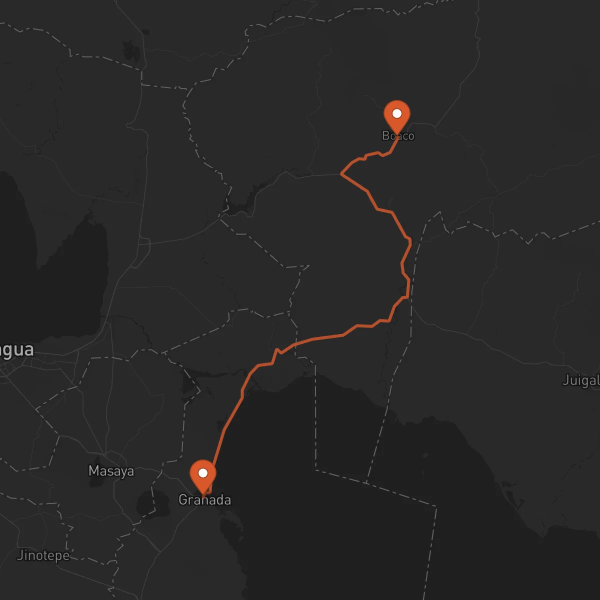 Ruta Boaco - Granada