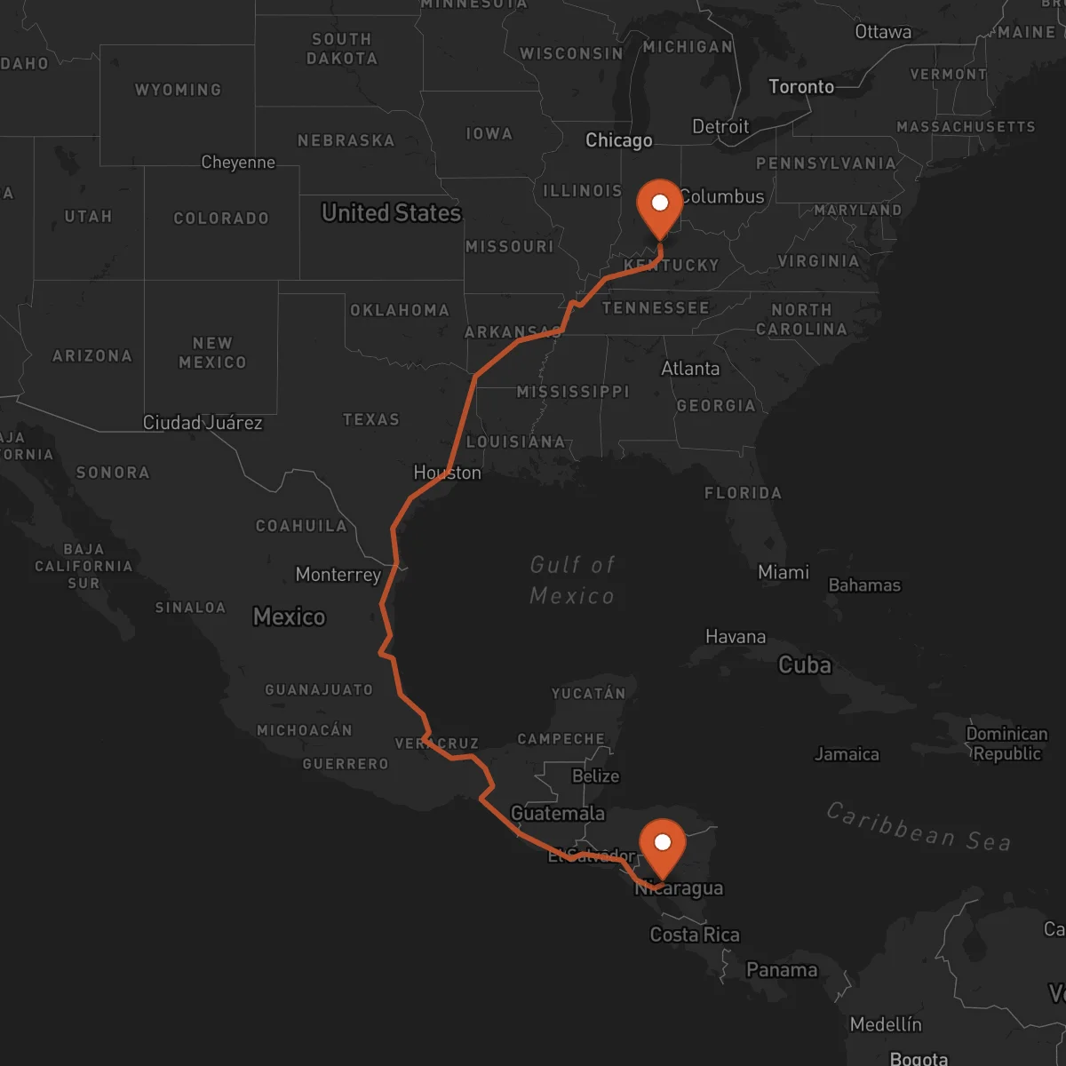 Ruta Boaco - Louisville