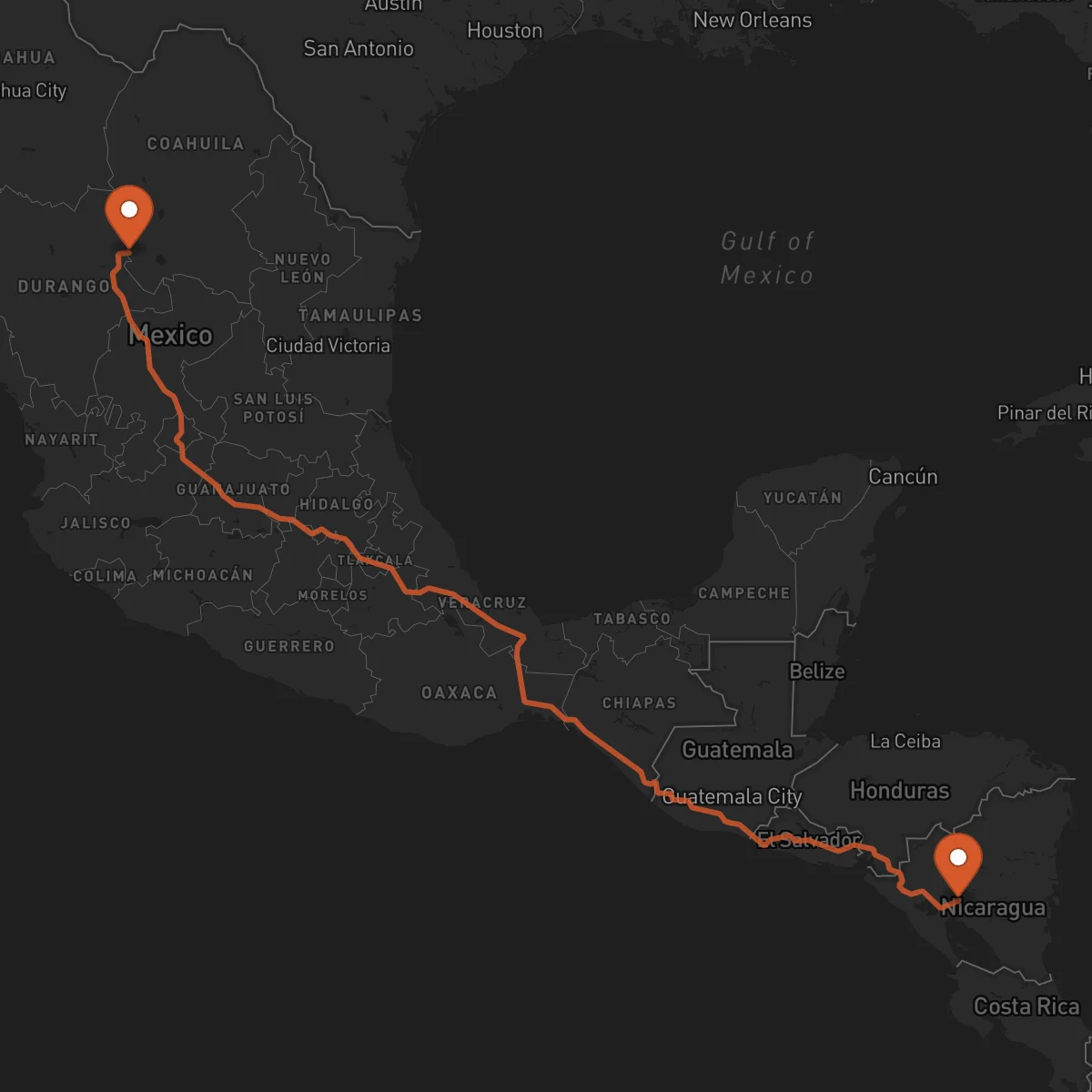 Ruta Boaco - Torreón