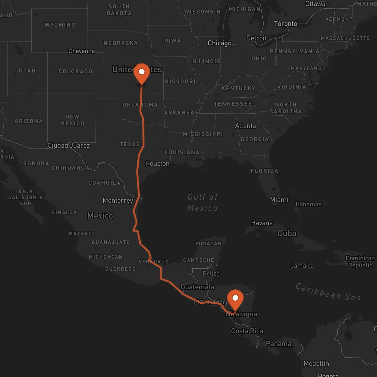 Ruta Boaco - Wichita