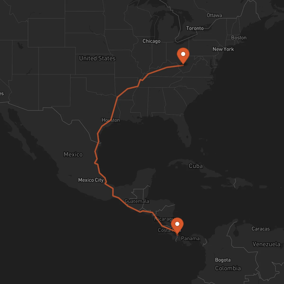Ruta Bocas del Toro - Charleston
