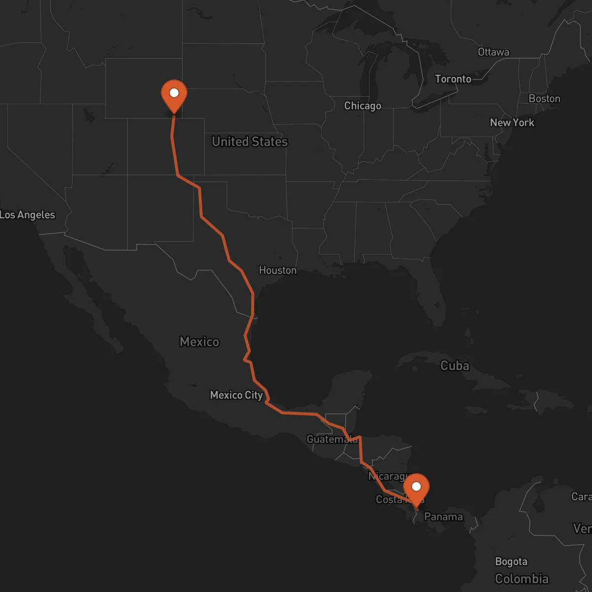 Ruta Cheyenne - Bocas del Toro