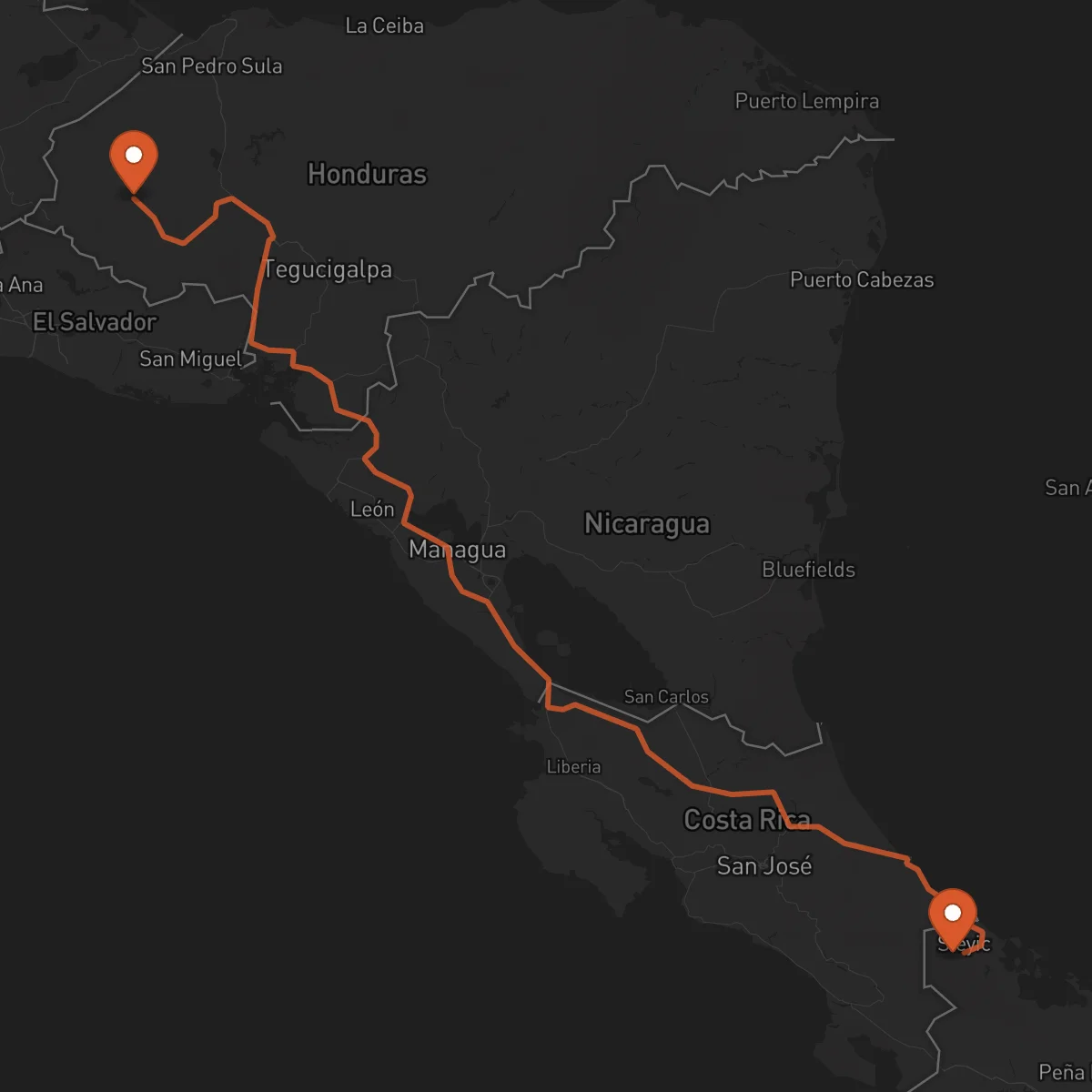 Ruta Bocas del Toro - Gracias