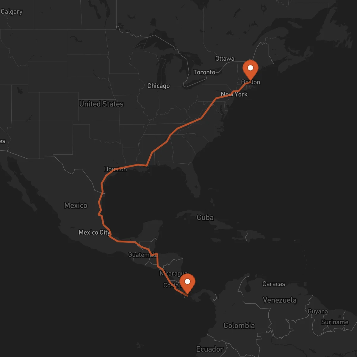 Ruta Boston - David