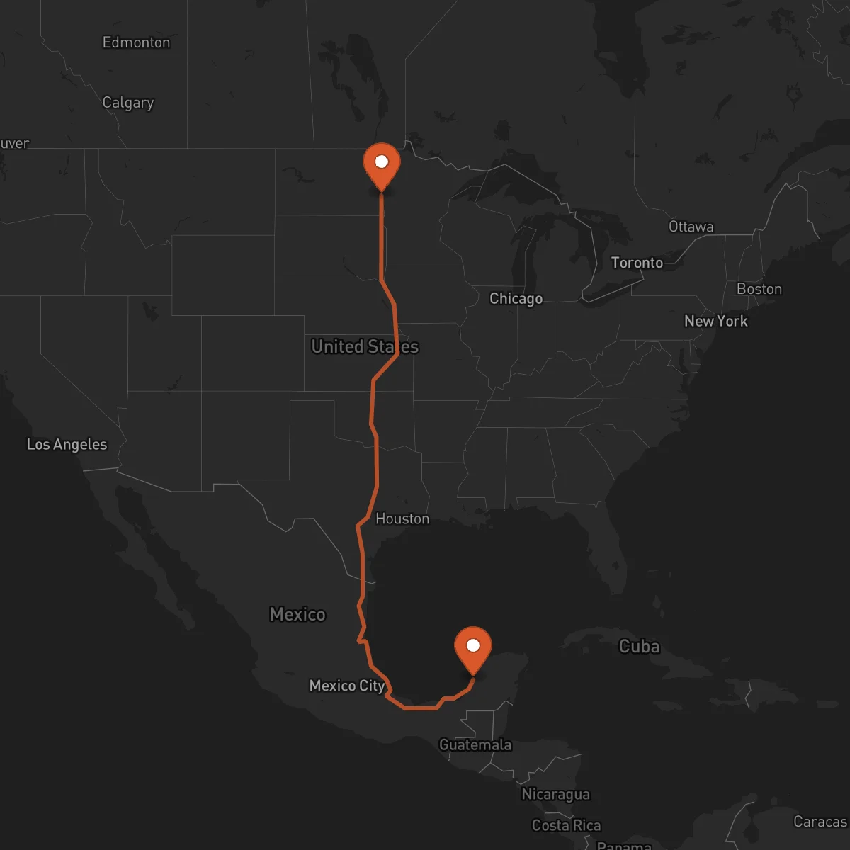 Ruta Campeche - Fargo