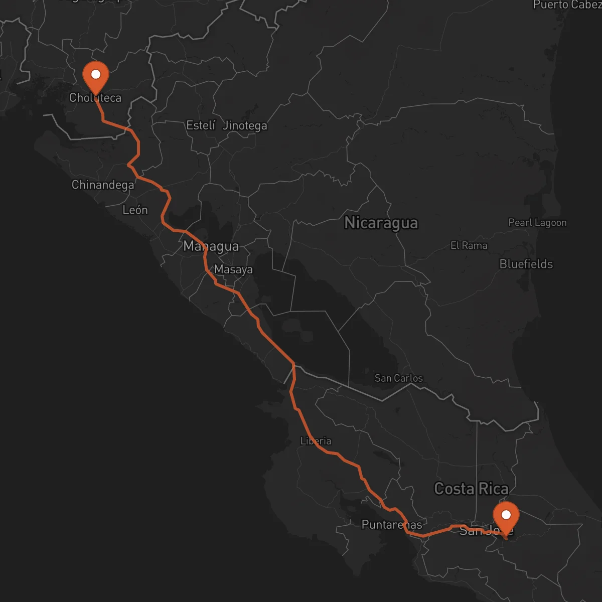 Ruta Choluteca - Cartago