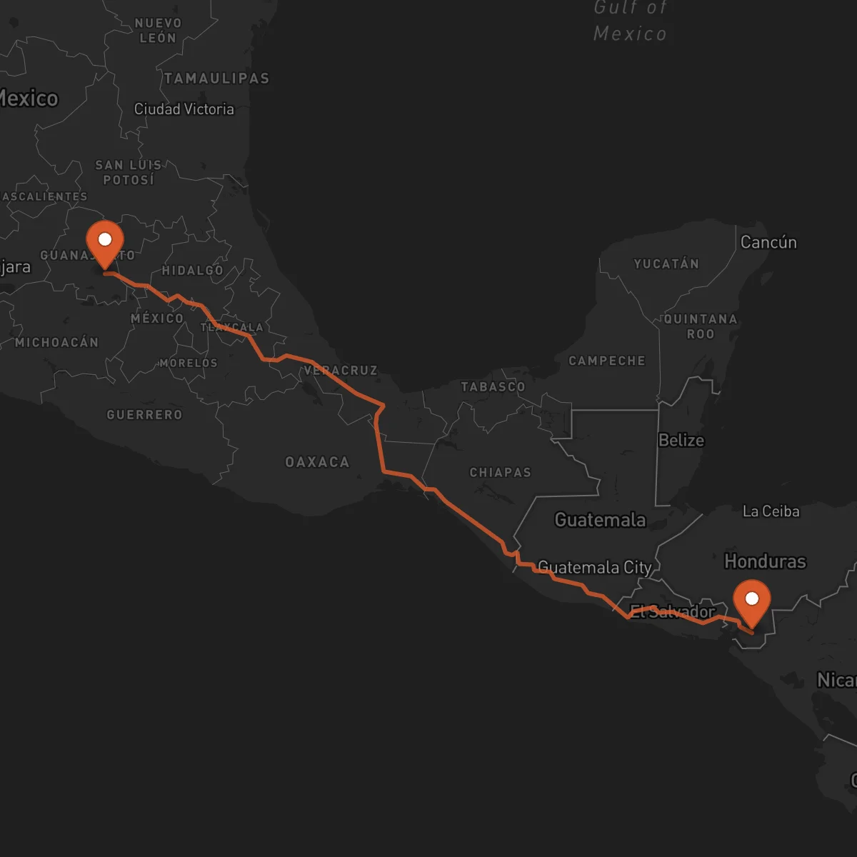 Ruta Choluteca - Celaya