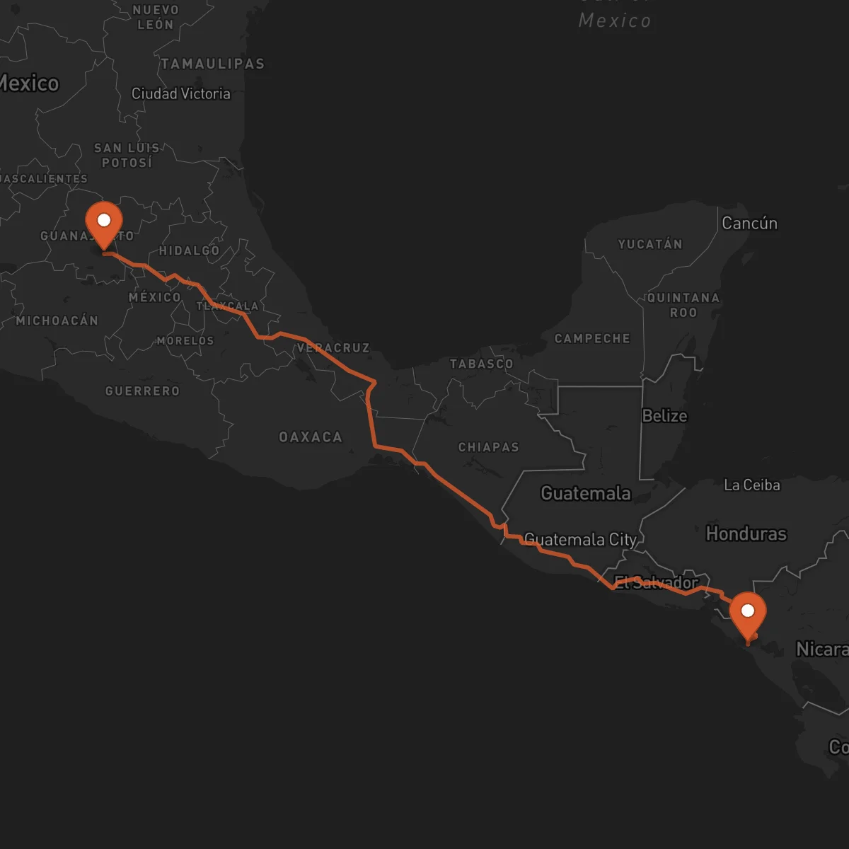 Ruta Celaya - León